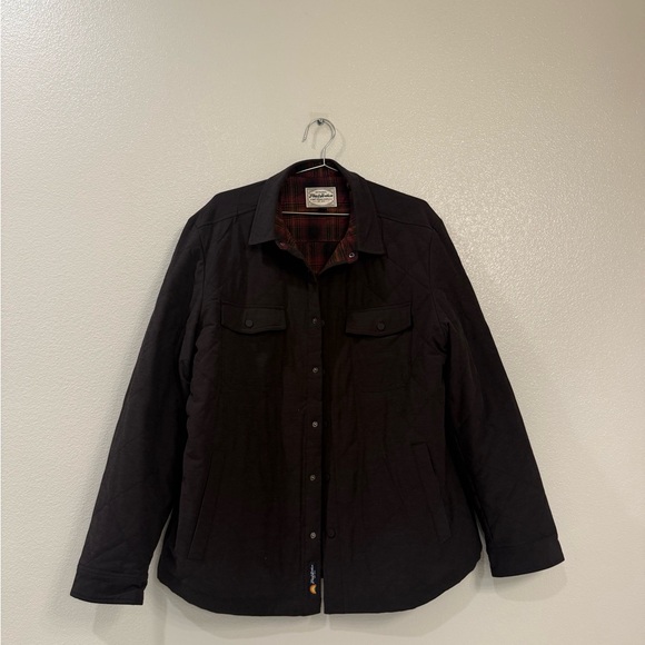 Flag & Anthem Black Quilted Jacket - Picture 2 of 9